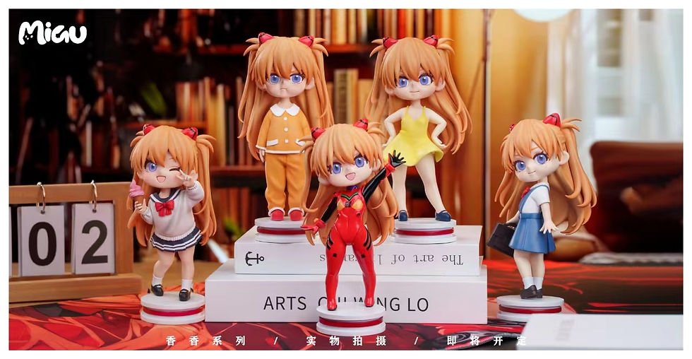 Miau Studio - Evangelion - Asuka Langley GK Resin Statue