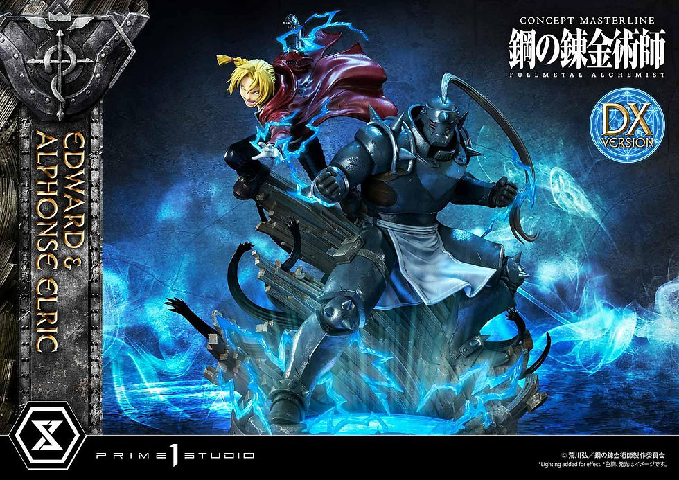 Thumbnail: Prime 1 Studio - Full Metal Alchemist 1/6th Scale Edward & Alphonse Elric DX Ver