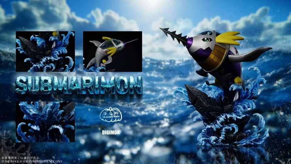 Nanguazhou Studio - Digimon - Submarimon GK Resin Statues