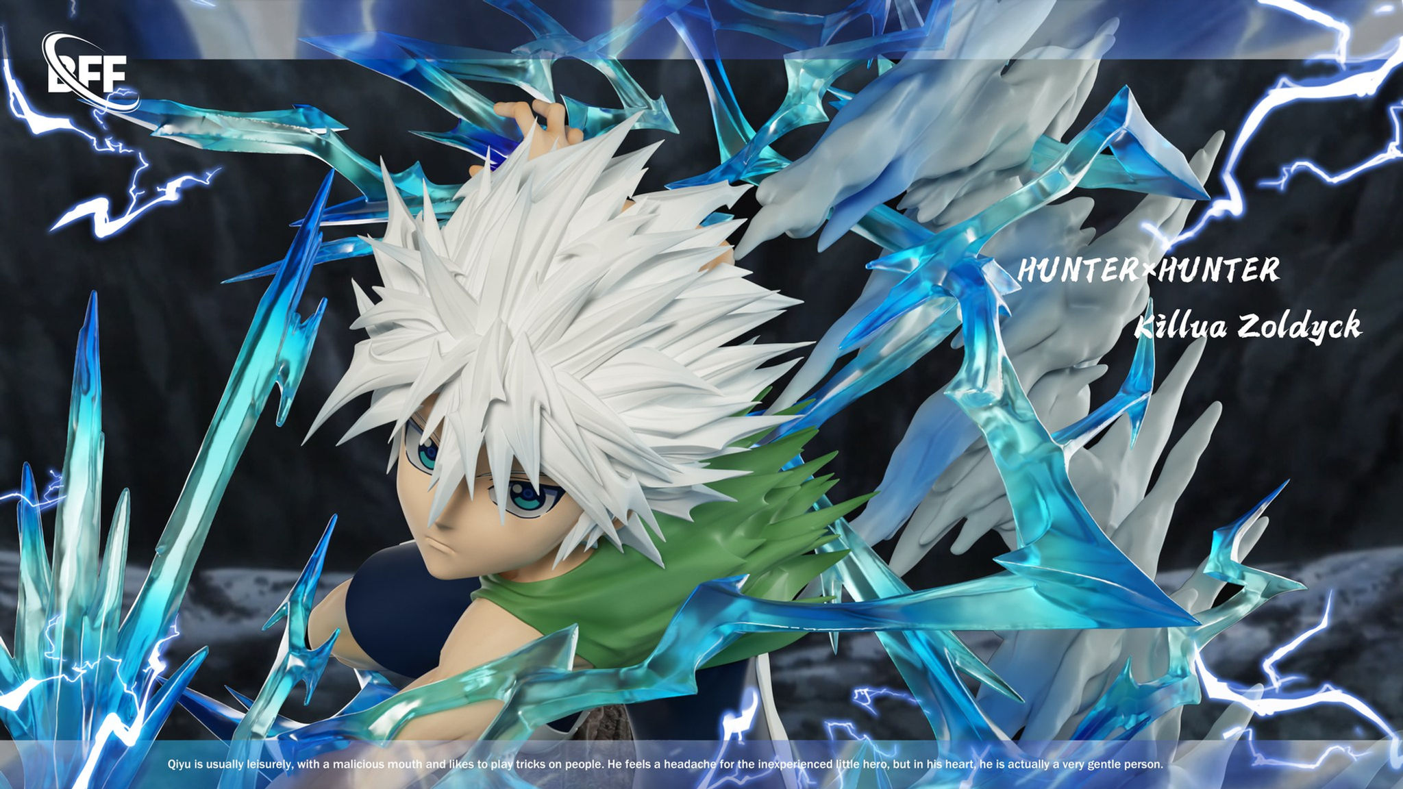 BFF Studio - Hunter X Hunter - Killua Zoldyck Resin Statue