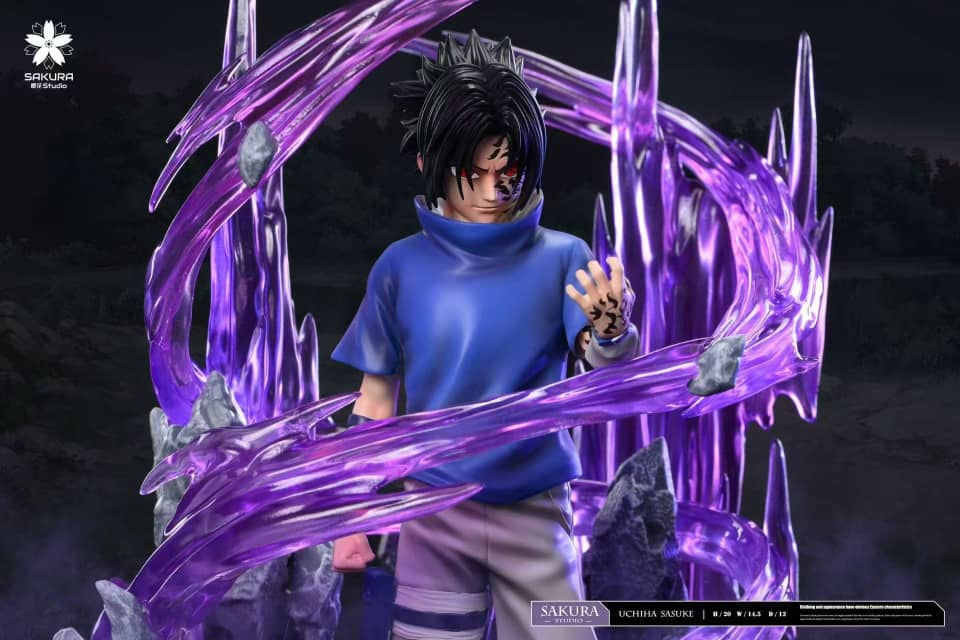 Thumbnail: Sakura Studio - Naruto - Uchiha Sasuke GK Resin Statues
