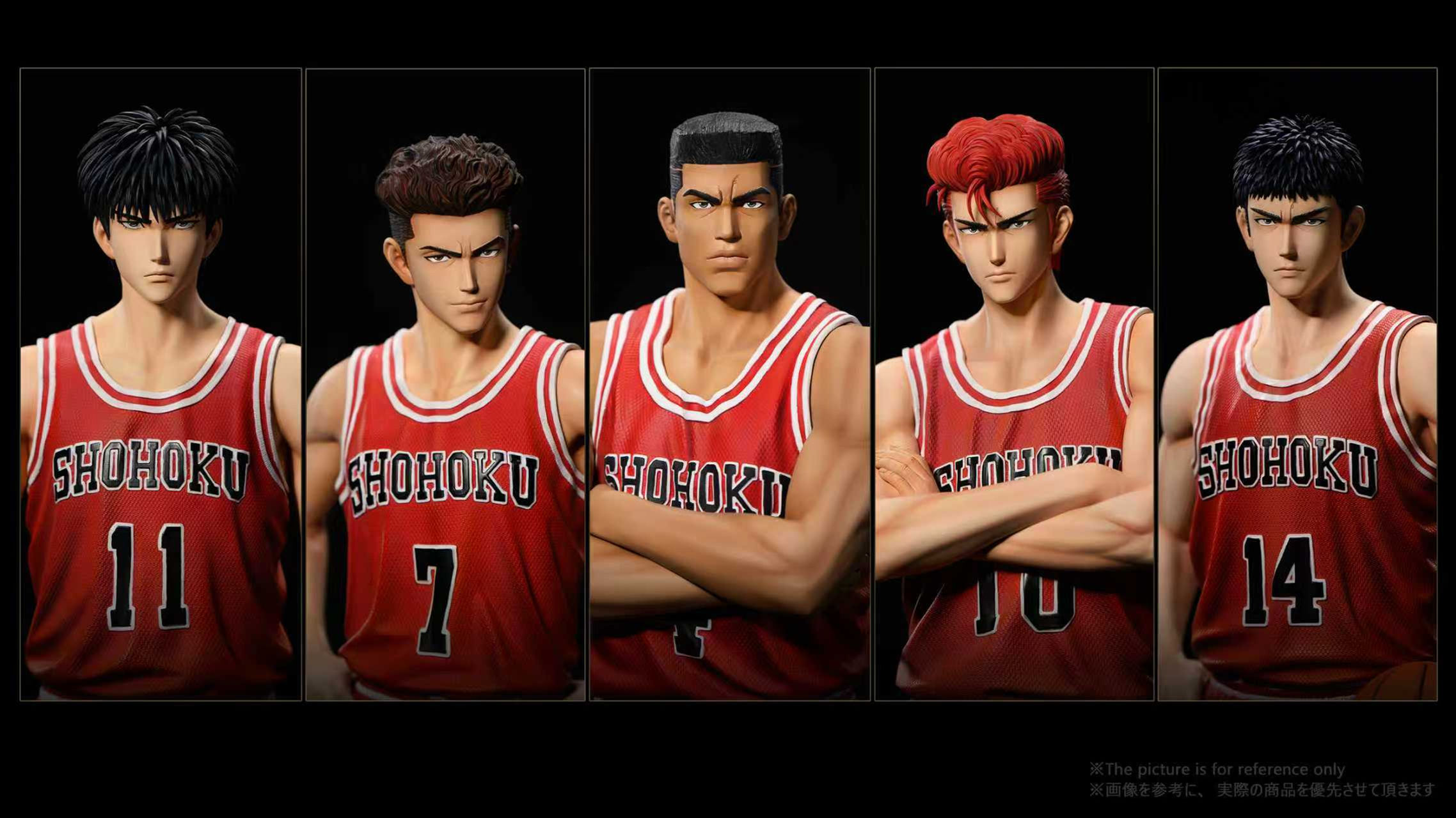 Dream Studio - Slam Dunk - Shohoku 5 GK Resin Statues