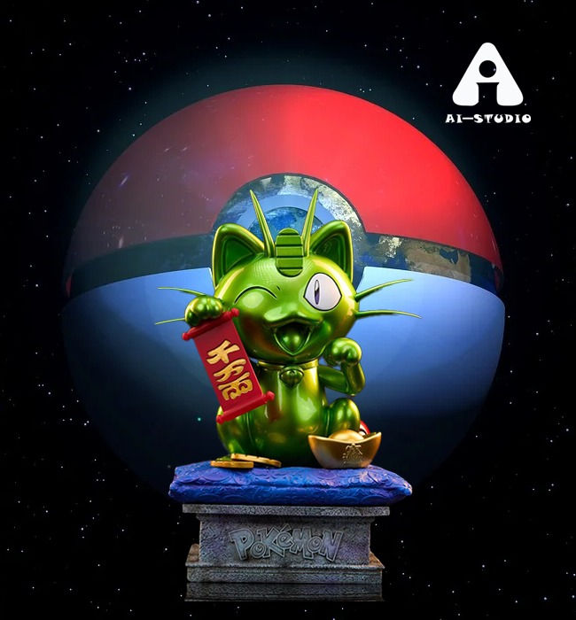 Thumbnail: Ai Studio - Pokemon - Meowth GK Resin Statue
