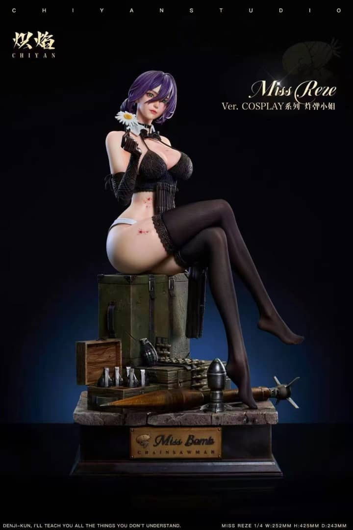 ChiYan Studio - Chainsaw Man - Miss Reze GK Resin Statues