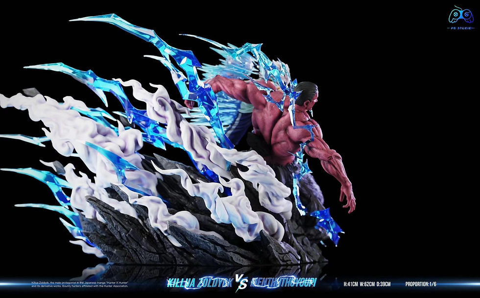 Thumbnail: Pg Studio - Hunter x Hunter 1/6th Scaled Killua vs Menthuthuyoupi GK Resin Statue