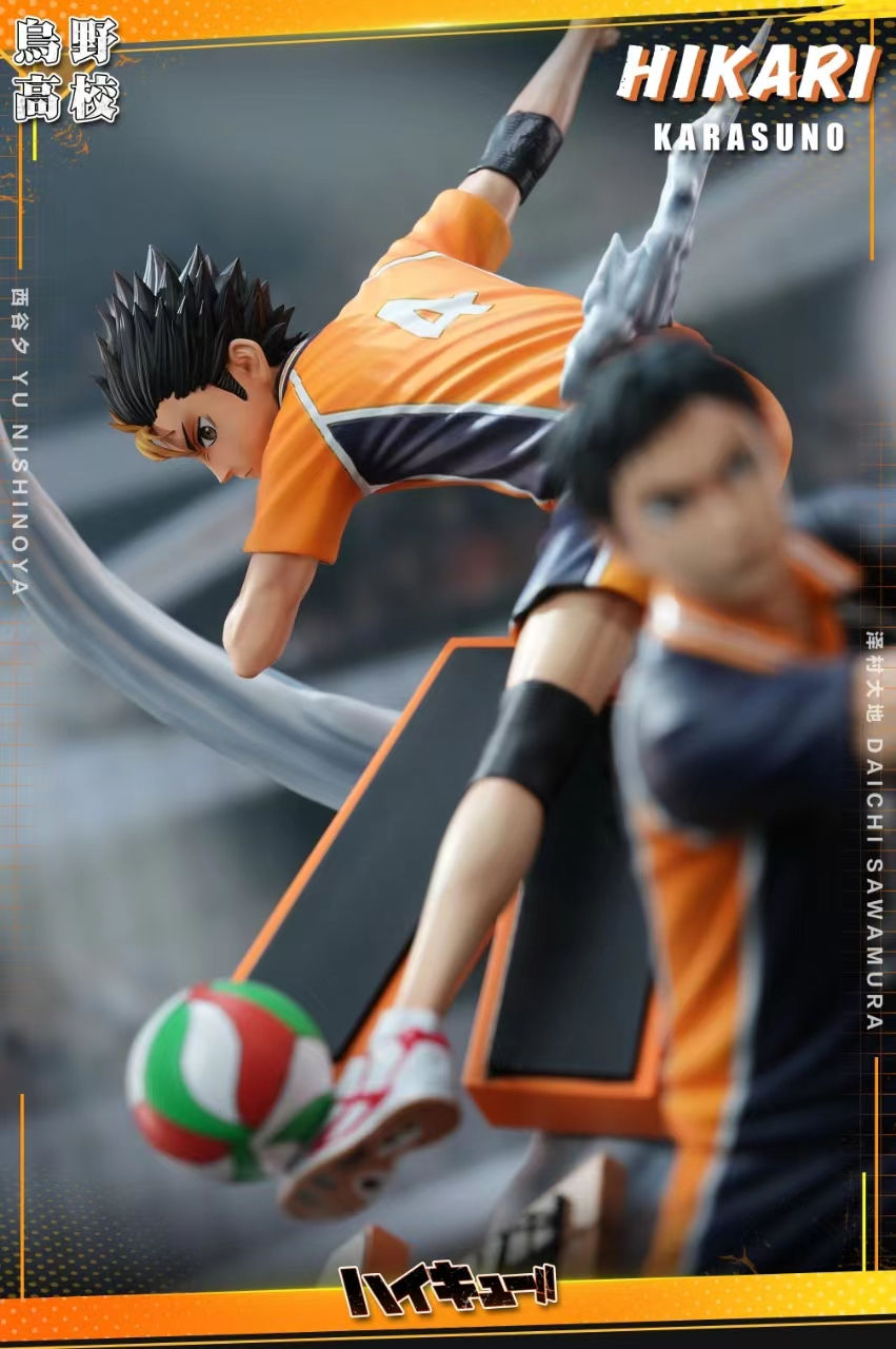 Thumbnail: Hikari Studio - Haikyu!! - Karasuno GK Resin Statues