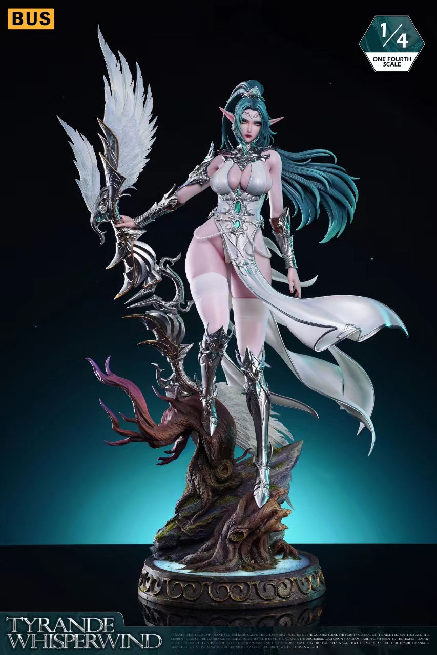 Thumbnail: Bus Studio - Tyrande Whisperwind GK Resin Statue