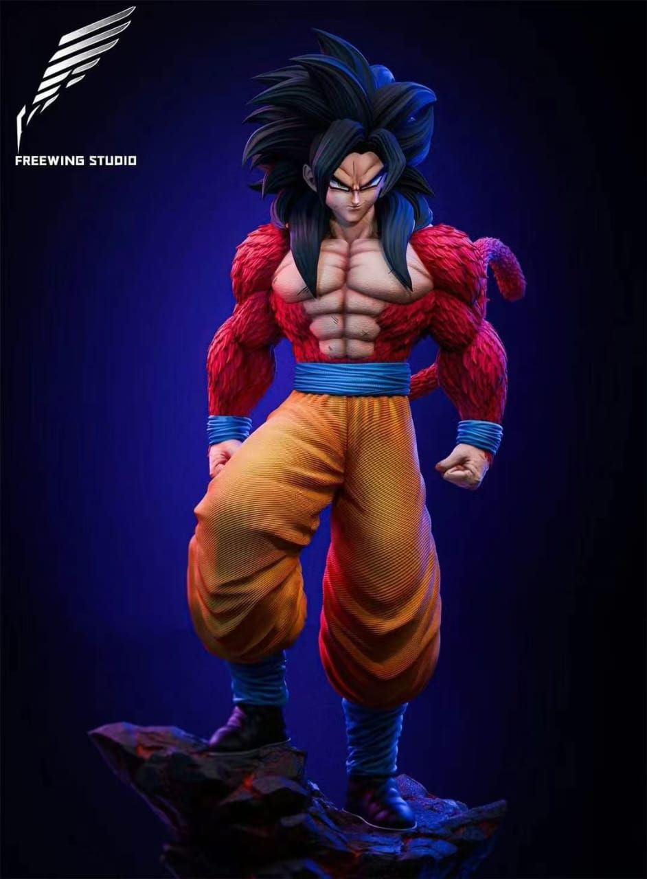 Freewing Studio - Dragon Ball - Super Saiyan 4 Son Goku GK Resin Statues