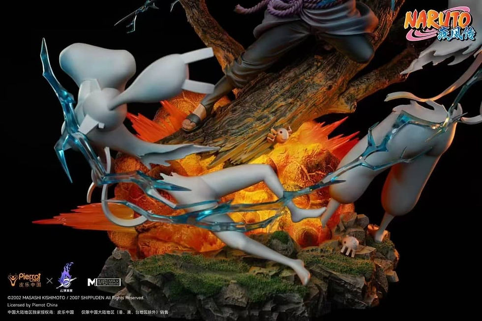 Thumbnail: Pierrot China X Pick Star Studio - Naruto - Uchiha Sasuke GK Resin Statue
