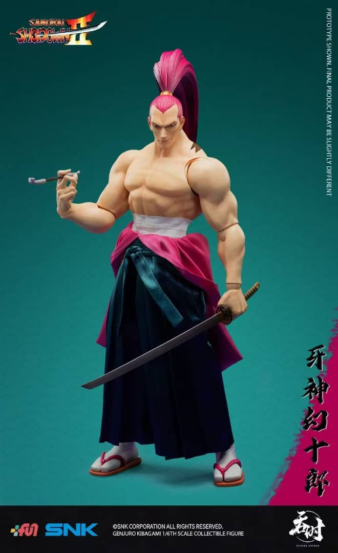 Tenshi Studio - Samurai Showdown - Genjuro Kibagami GK Resin Statues