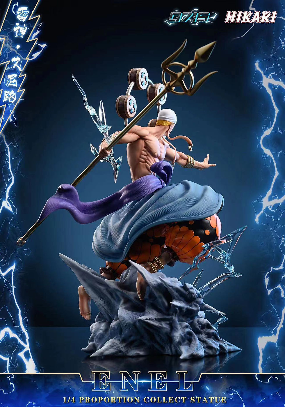 Thumbnail: 0715 x Hikari Studio - One Piece Enel Resin Statue