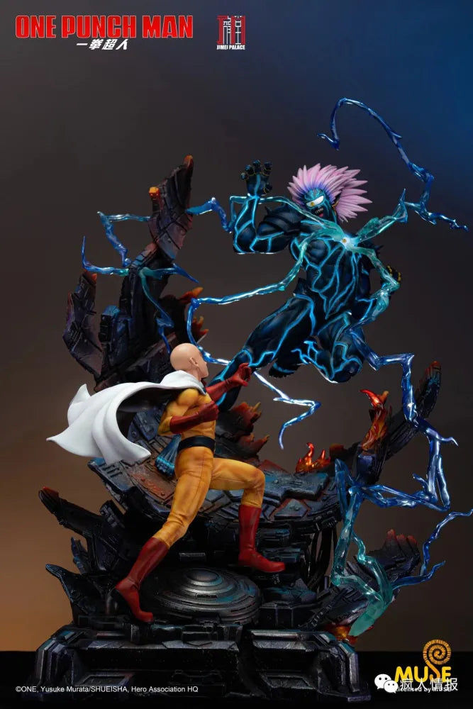 Jimei Palace - One Punch Man Licensed Saitama VS Boros GKResinStatues