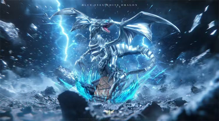 Sacred Wing Studio - Yu-Gi-Oh! - Blue Eyes White Dragon GK Resin Statue