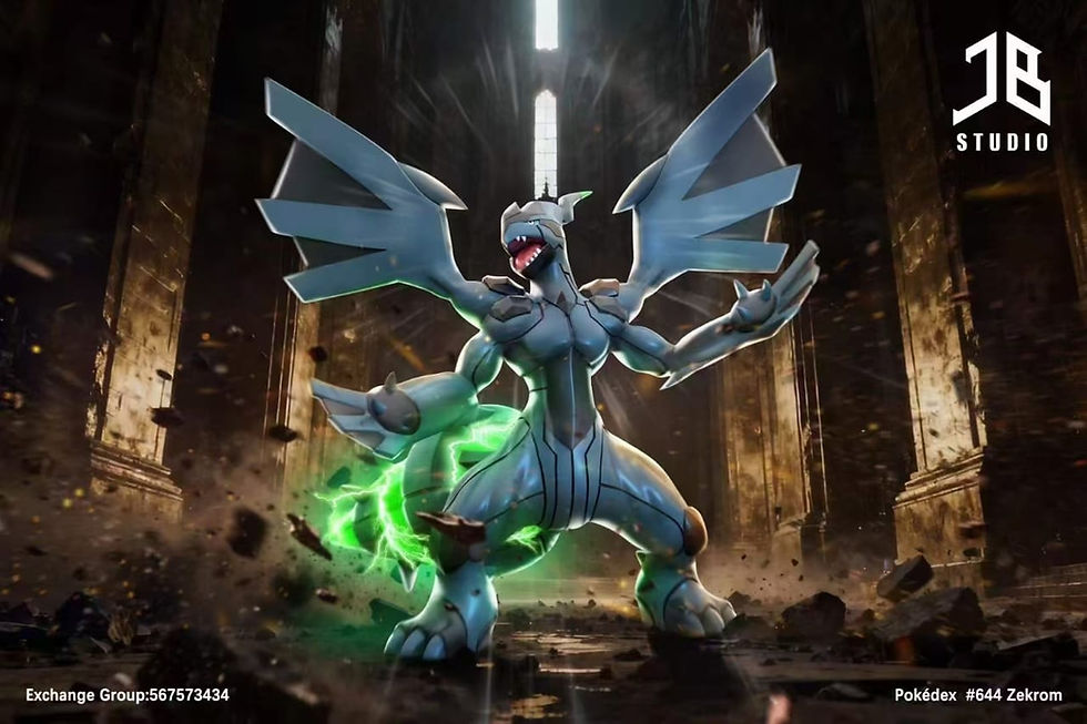 JB Studio - Pokemon - Zekrom GK Resin Statues