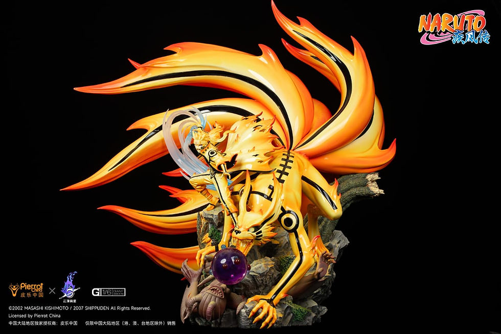 Thumbnail: Pierrot China X Pickstar Studio - Uzumaki Naruto Kurama Sage Mode Resin Statue