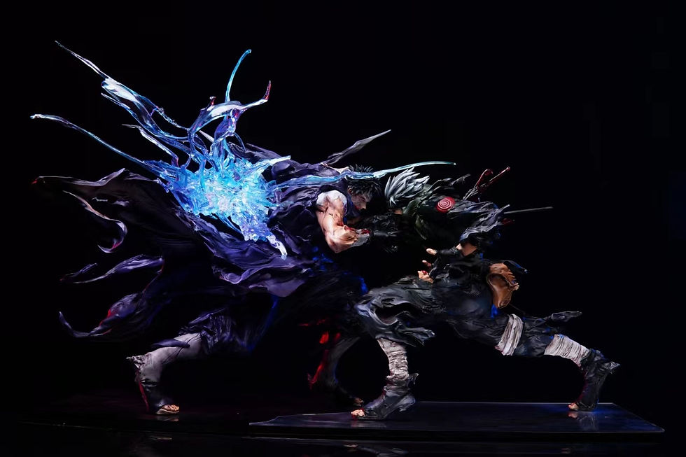 Thumbnail: Tiemu Studio - Naruto - Kakashi vs Obito GK Resin Statues