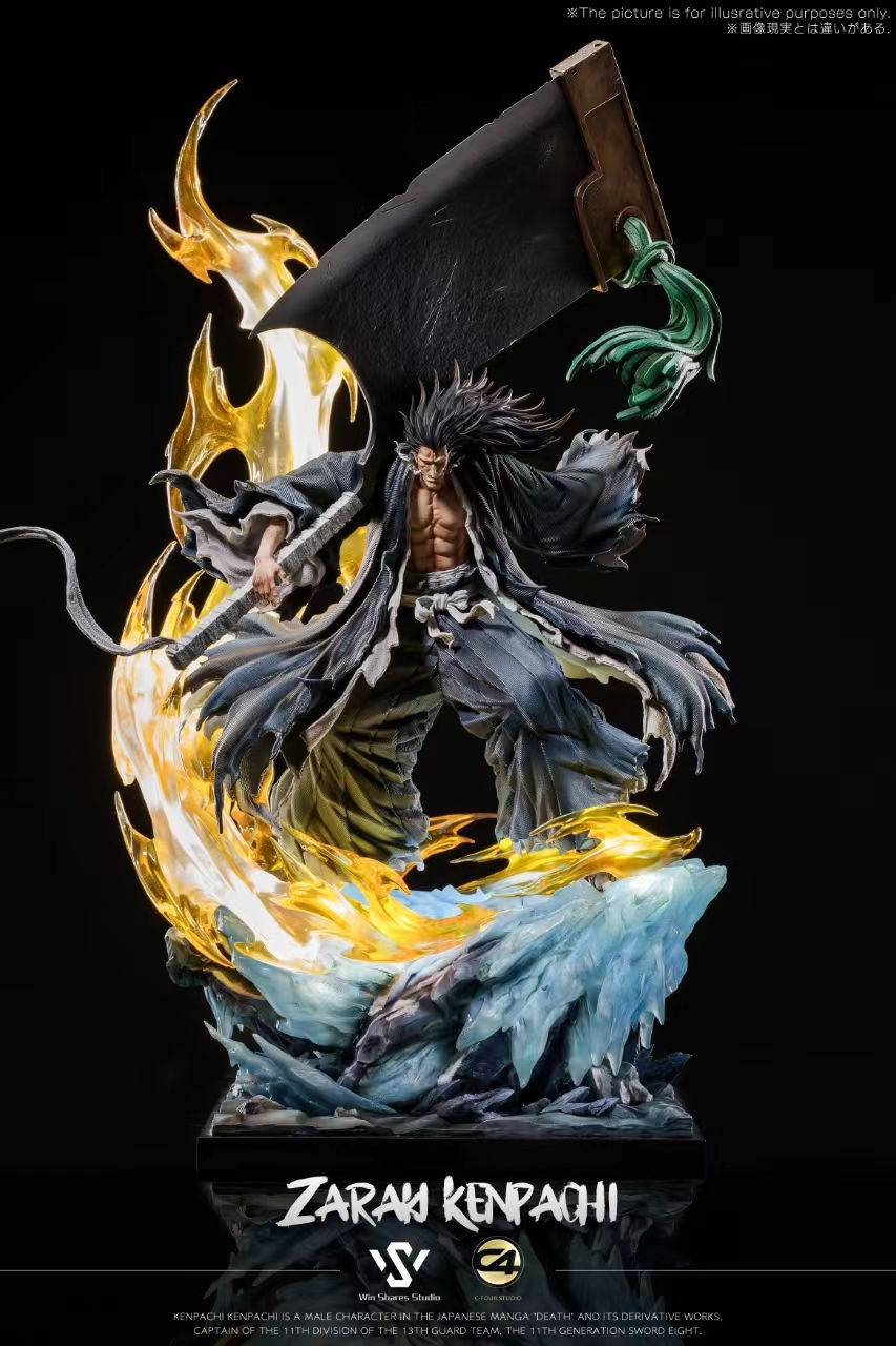 Thumbnail: Win Shares Studio - Bleach 1/6th Scaled Zaraki Kenpachi GK Resin Statue