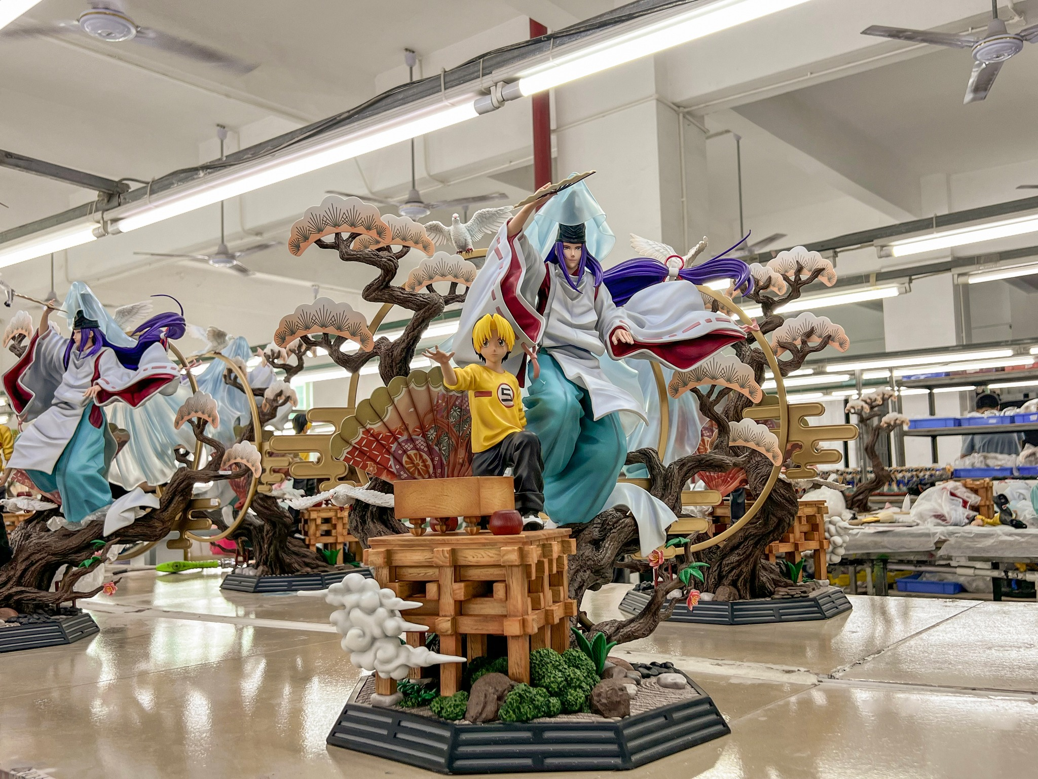 Hex Collectible - Hikaru no Go Licensed 1/6 Scale Hikaru Shindo & Fujiwara-no-Sa Resin Statue