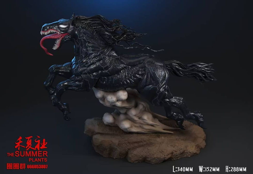 The Summer Plants Studios - Venom Horse GK Resin Statue