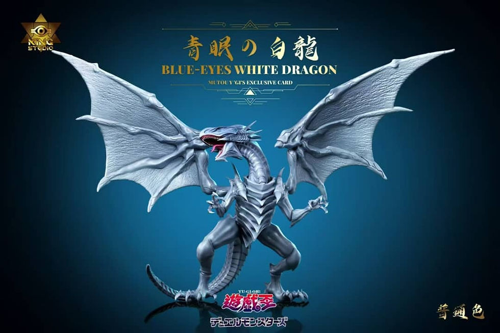 King Studio - Yu-Gi-Oh! - Blue-Eyes White Dragon GK Resin Statues