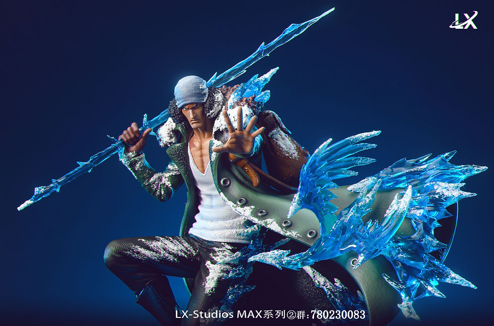 Thumbnail: LX Studio - One Piece POP MAX Scale Kuzan (Two Headsculpt)