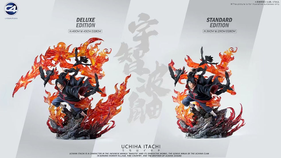 C4 Studio - Naruto - Uchiha Itachi GK Resin Statue