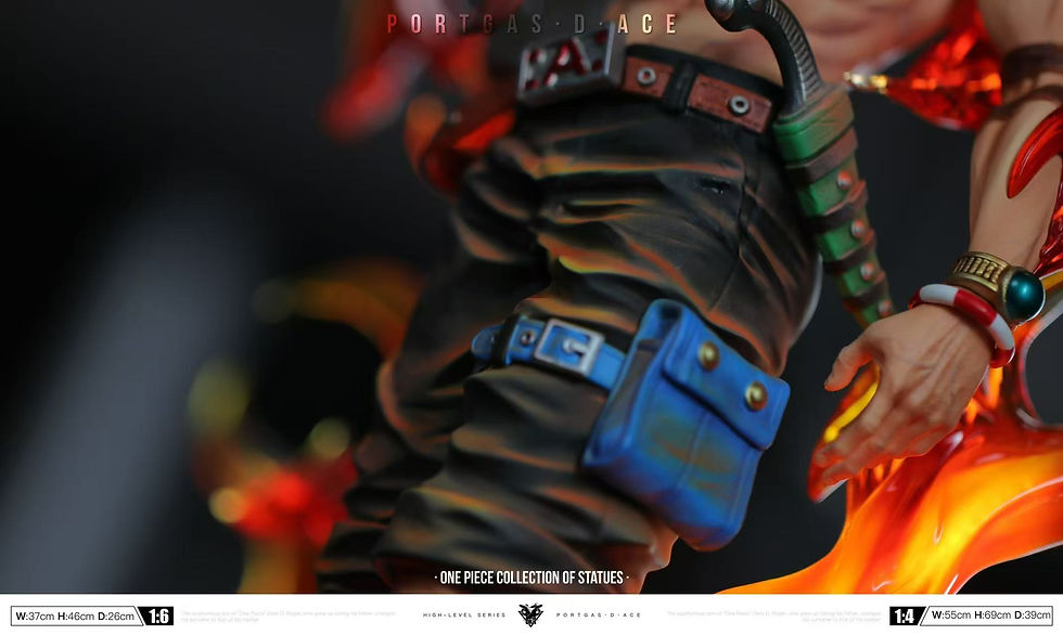 Thumbnail: OKR Studio - One Piece - Portgas D Ace GK Resin Statues