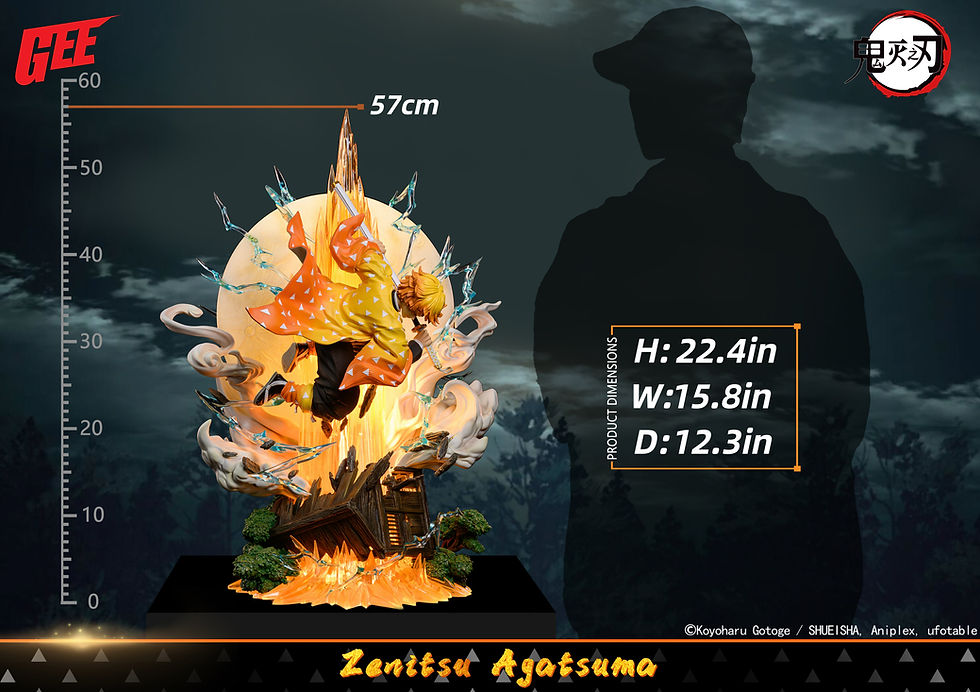 Thumbnail: Gee X Animester - Demon Slayer Licensed 1/5th Scale Agatsuma Zenitsu