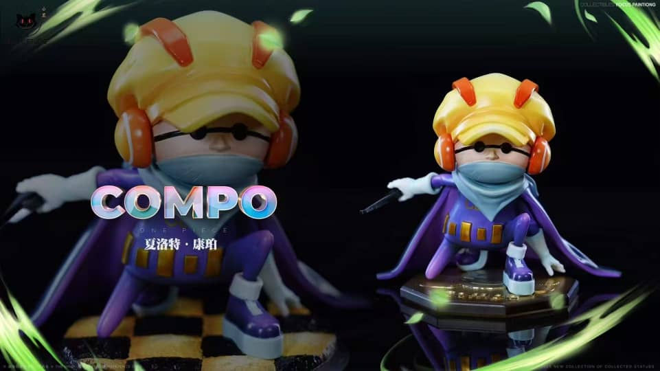 Thumbnail: Black Studio - One Piece - Compo & De-Chat GK Resin Statues