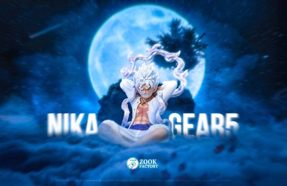 Zook Factory Studio - One Piece - Nika Luffy Resin Statue