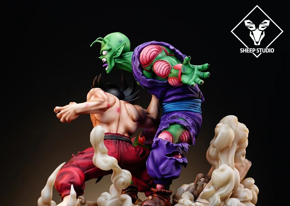 Thumbnail: Sheep Studio - Dragon Ball - Goku Vs Piccolo GK Resin Statue