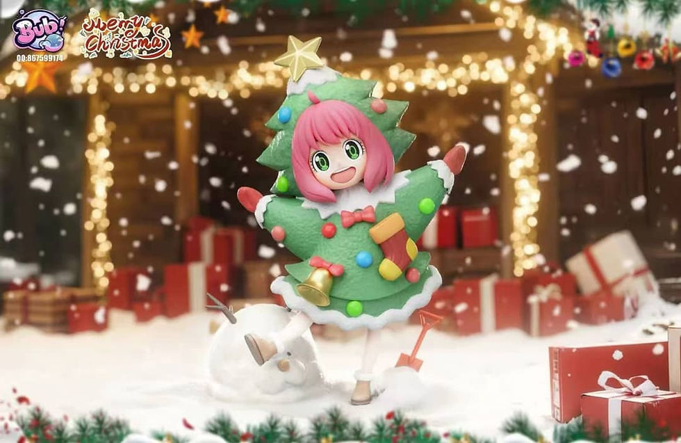 BubbleX Studio - Spy X Family - Christmas Tree Anya Forger GK Resin Statue