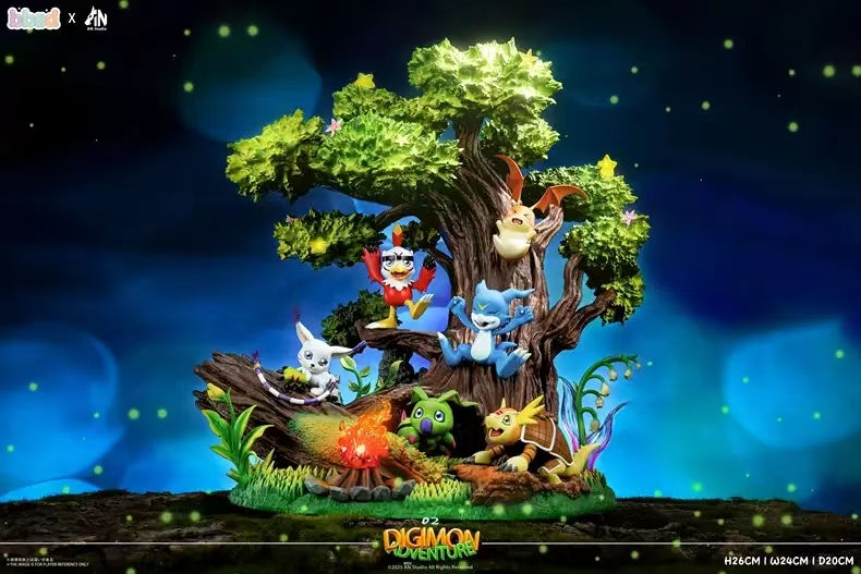 AN Studio - Digimon - Digimon Desktop Ecology Series 02 GK Resin Statues
