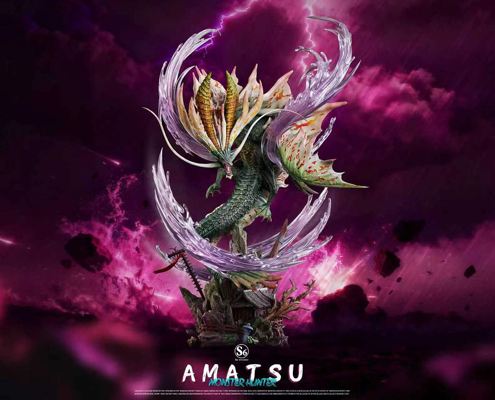 S6 Studio - Monster Hunter - Amatsu GK Resin Statues