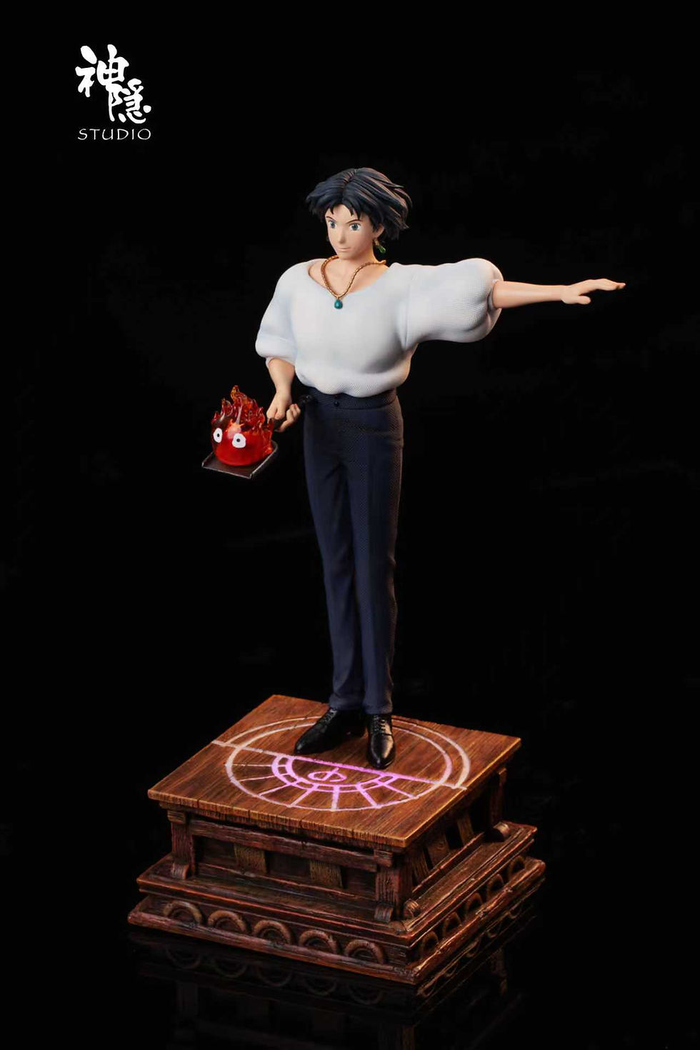 Shenyin Studio - Howl's Moving Castle - Howl & Calcifer GK Resin Statues