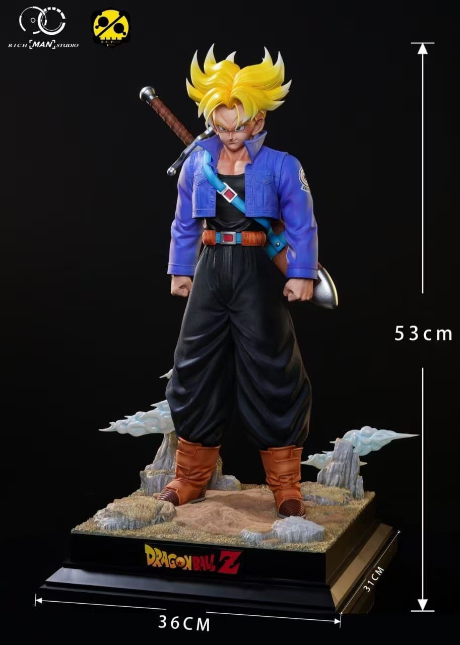 Rich Man Studio X 2% Studio - Dragon Ball - First Appearance Trunks GK Resin Statue