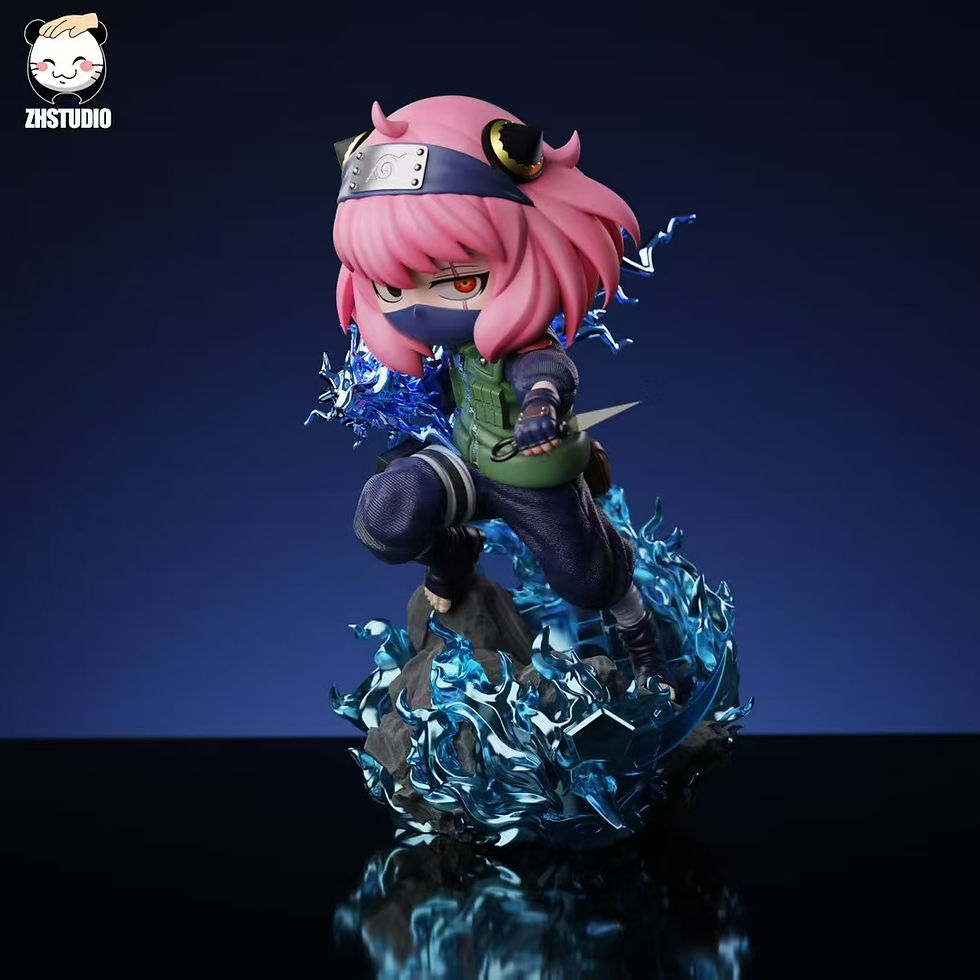ZH Studio - Spy X Family - Anya Forger cos Kakashi GK Resin Statues