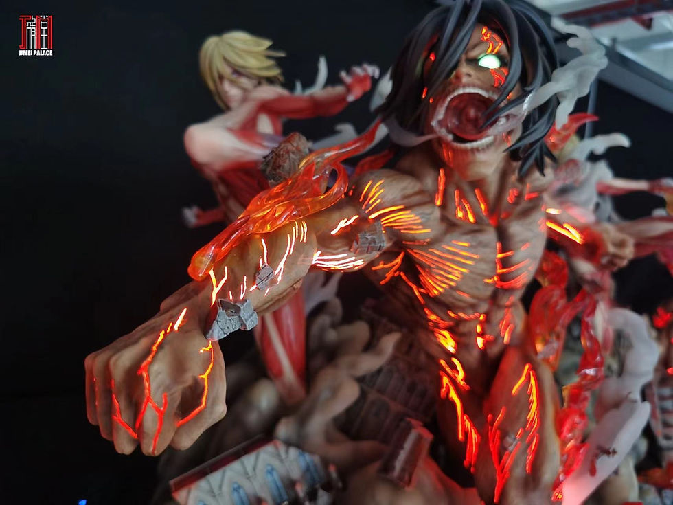 Thumbnail: Jimei Palace - Attack On Titan Licensed 1/6th Scale Eren Titan VS Female Titan