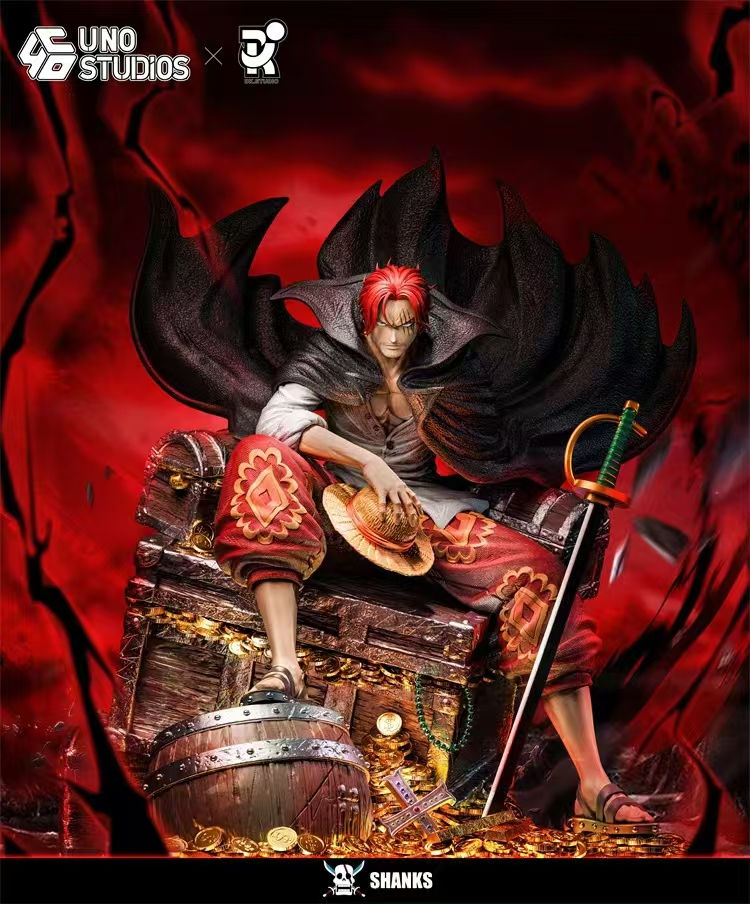 DK X UNO Studio - One Piece - Shanks GK Resin Statue