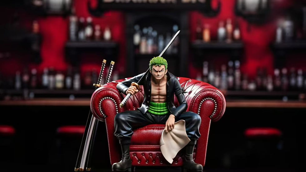 Pin Jiang Meng Qi & TMD Studio - One Piece - Roronoa Zoro GK Resin Statues