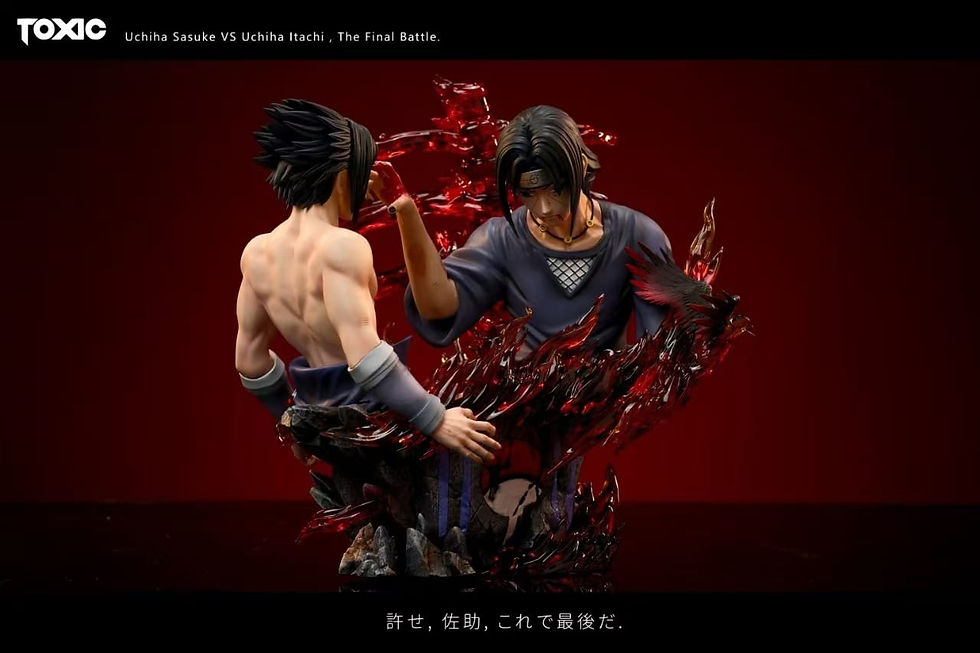 Thumbnail: Toxic Studio - Naruto - Sasuke Vs. Itachi GK Resin Statue