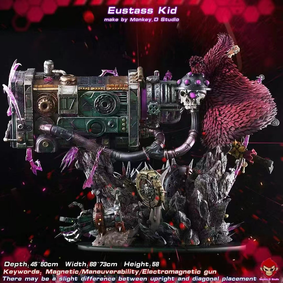 Monkey D Studio - One Piece - Eustass Kid GK Resin Statue