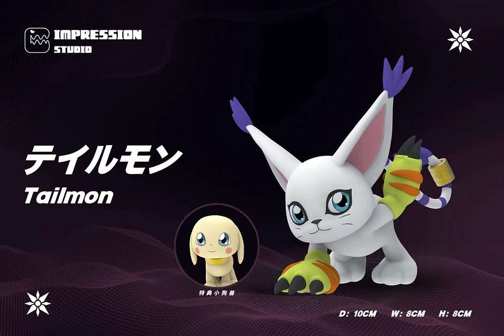 Impression Studio - Digimon - Tailmon GK Resin Statue