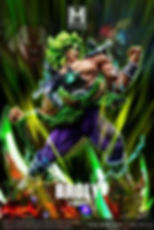 Man Studio - Dragon Ball - Broly GK Resin Statues