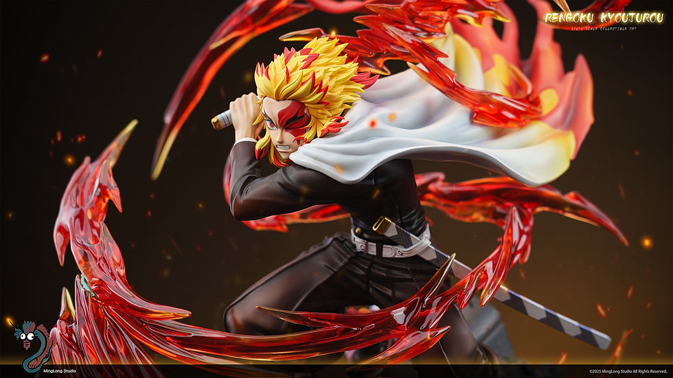 Thumbnail: Minglong Studio - Demon Slayer - Kyojuro Rengoku GK Resin Statues