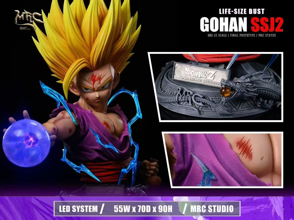 Thumbnail: MRC Studio - Dragon Ball - Life Size Gohan SSJ2 GK Resin Statue