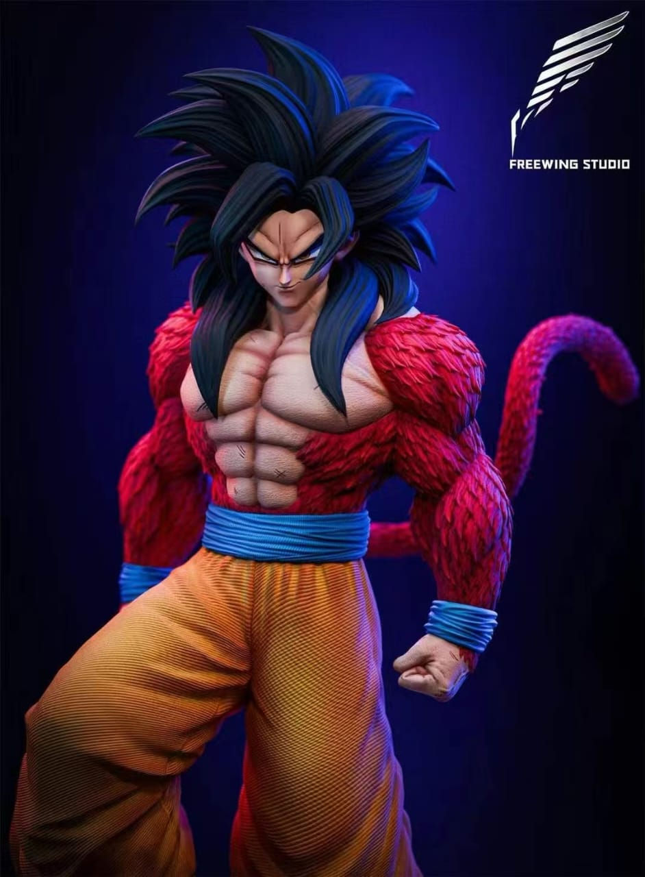 Freewing Studio - Dragon Ball - Super Saiyan 4 Son Goku GK Resin Statues