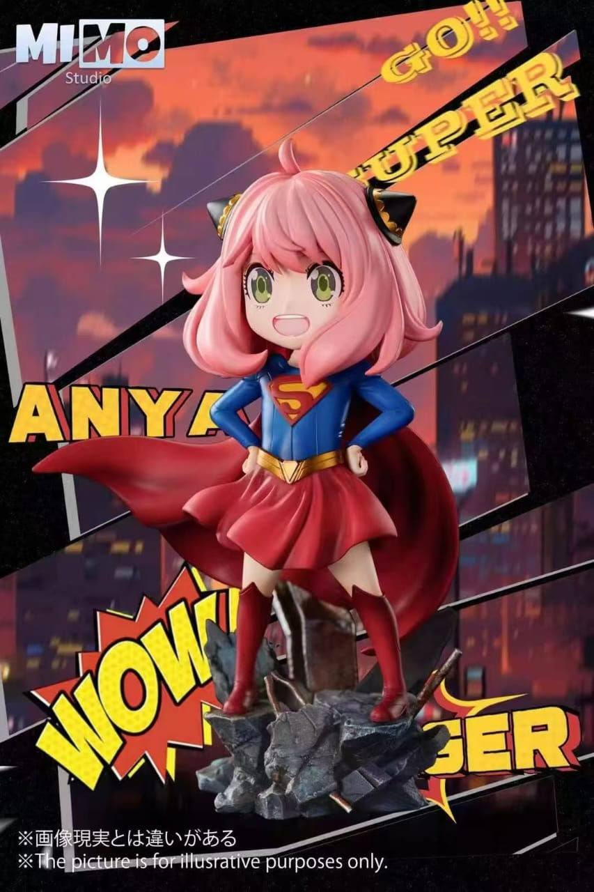 Mimo Studio - Spy X Family - Anya Forger Superwoman GK Resin Statues