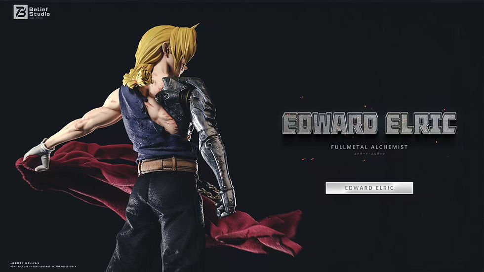 Belief Studio - Fullmetal Alchemist - Edward Elric GK Resin Statues