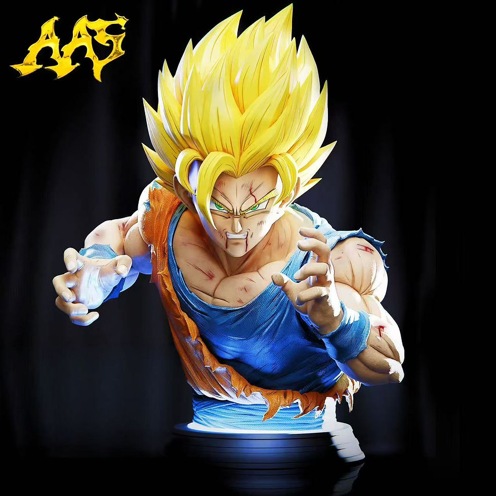 ArmyAnt Studio - Dragon Ball - Goku X Vegeta Bust GK Resin Statue